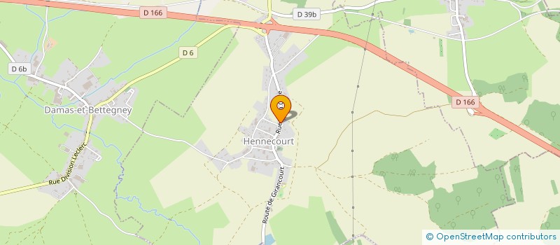 localisation de l'entreprise SCI A.M.R  VILLE-SUR-ILLON