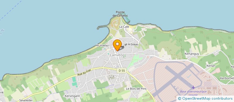 localisation de l'entreprise SCI A.M.R.  LANVEOC