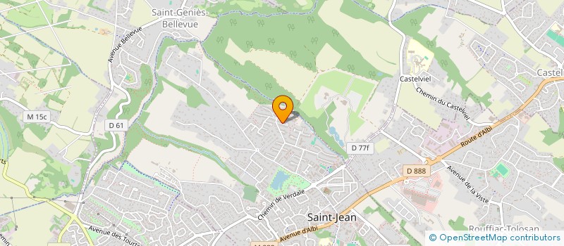 localisation de l'entreprise SCI A M T C à SAINT-JEAN