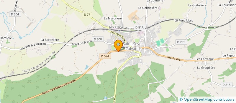 localisation de l'entreprise SCI A.M.T.V.  NOUES DE SIENNE