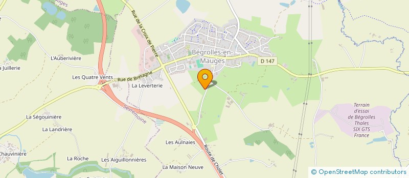 localisation de l'entreprise SCI A.M.V.A  BEGROLLES-EN-MAUGES