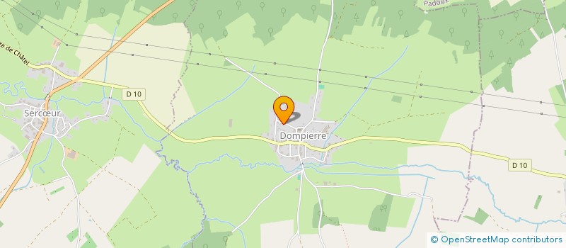 localisation de l'entreprise SCI A MANIGUEDDA  DOMPIERRE