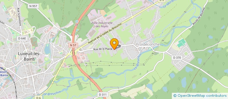 localisation de l'entreprise SCI A MES TROIS TRESORS  FROIDECONCHE