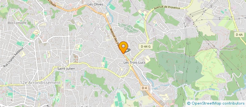 localisation de l'entreprise SCI A.N à MARSEILLE