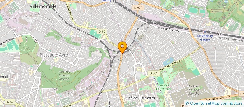 localisation de l'entreprise SCI A.N.A. à NEUILLY-SUR-MARNE