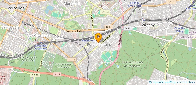 localisation de l'entreprise SCI A.N.A.V à VERSAILLES
