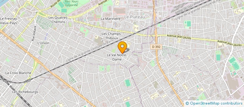 localisation de l'entreprise SCI A.N.C.A. SARTROUVILLE  CARRIERES-SUR-SEINE