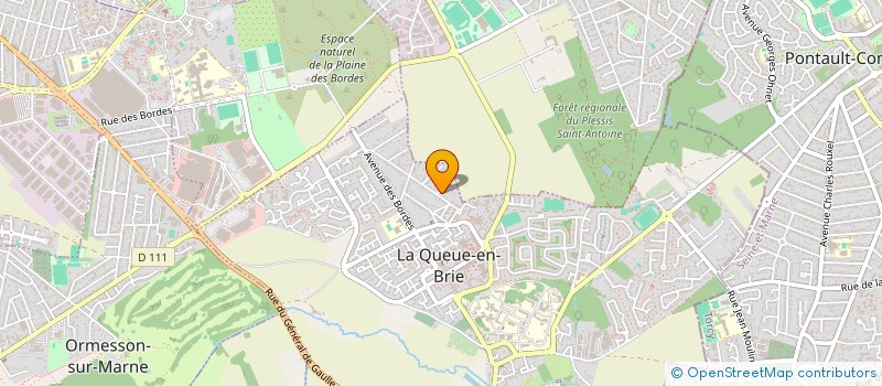 localisation de l'entreprise SCI A.N.C.N  LA QUEUE-EN-BRIE