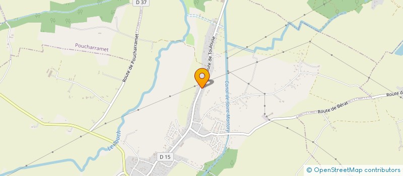 localisation de l'entreprise SCI A N D  BERAT