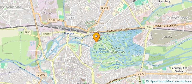 localisation de l'entreprise SCI A.N.D.E  BOURGES