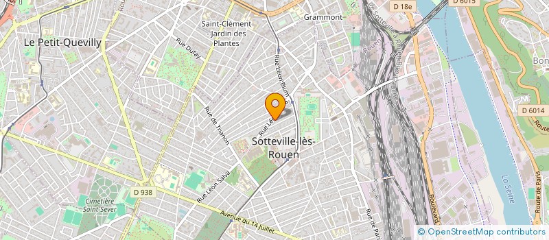 localisation de l'entreprise SCI A.N EMILE ZOLA  SOTTEVILLE-LES-ROUEN