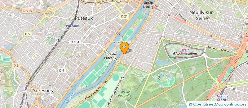 localisation de l'entreprise SCI A.N.J.E 1 à NEUILLY-SUR-SEINE