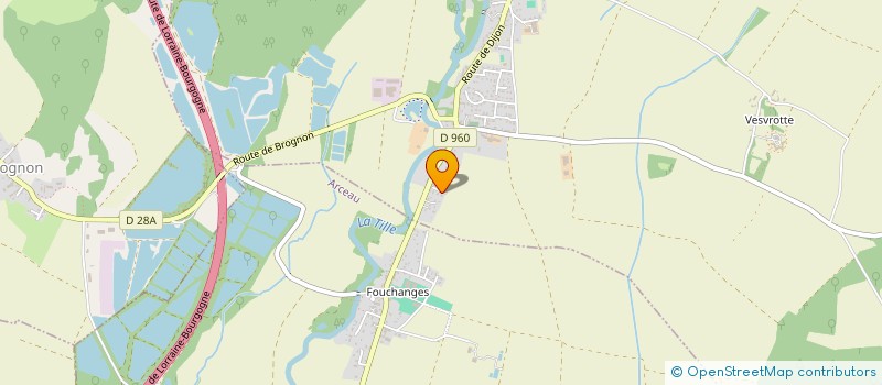 localisation de l'entreprise SCI A.N.J.E  BEIRE-LE-CHATEL