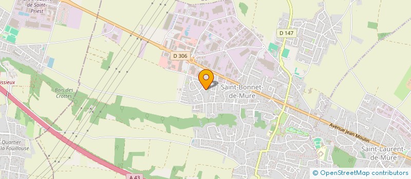 localisation de l'entreprise SCI A.N.L.G.M  SAINT-BONNET-DE-MURE