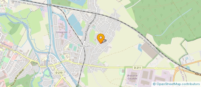 localisation de l'entreprise SCI A.N.R  ARQUES