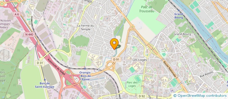 localisation de l'entreprise SCI A.N.V. à RIS-ORANGIS