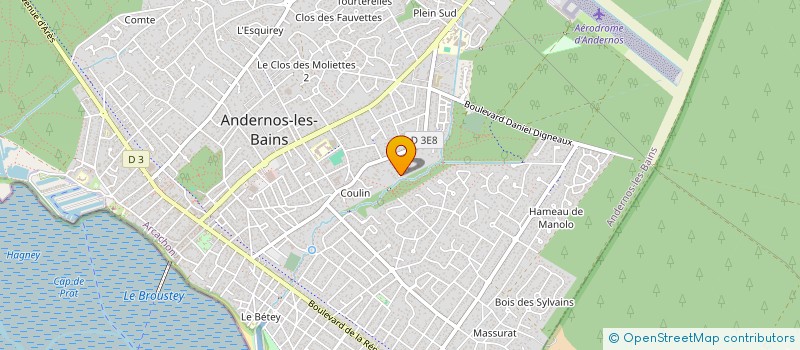 localisation de l'entreprise SCI A NOUS  ANDERNOS-LES-BAINS