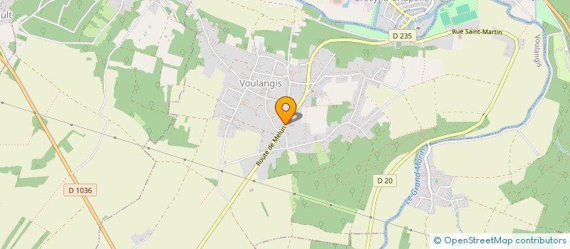 localisation de l'entreprise SCI A NOUS DEUX  VOULANGIS