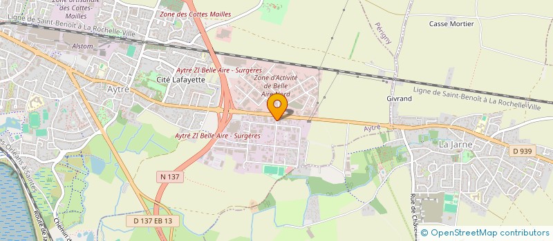 localisation de l'entreprise SCI A NOUS DEUX  AYTRE