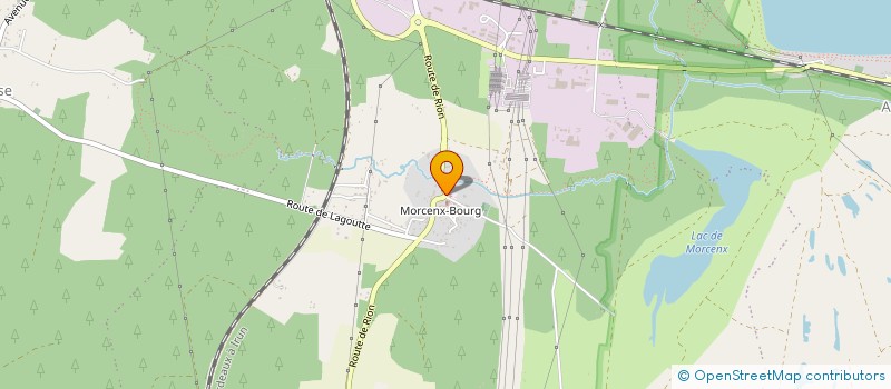 localisation de l'entreprise SCI A NOUSTE  MORCENX-LA-NOUVELLE