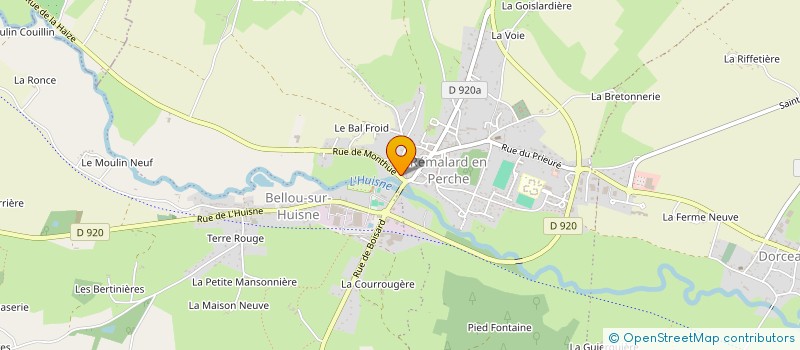 localisation de l'entreprise SCI A P à REMALARD-EN-PERCHE