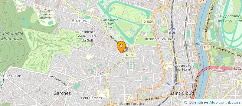 localisation de l'entreprise SCI A&P à GARCHES