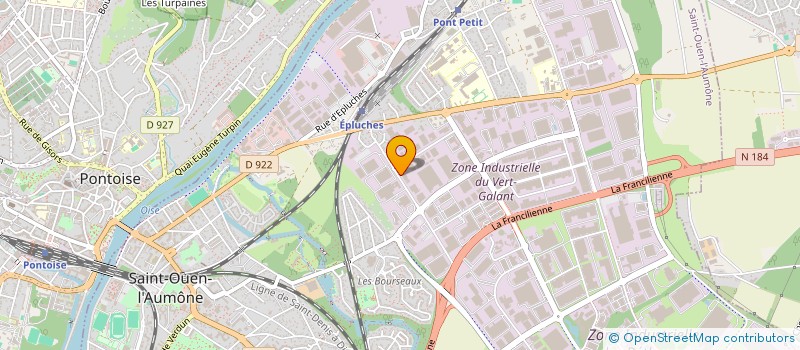 localisation de l'entreprise SCI A.P.B à SAINT-OUEN-L'AUMONE