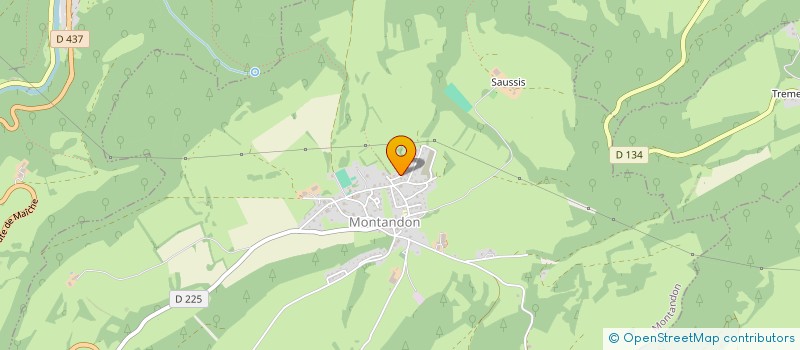 localisation de l'entreprise SCI A.P.E.M.  MONTANDON