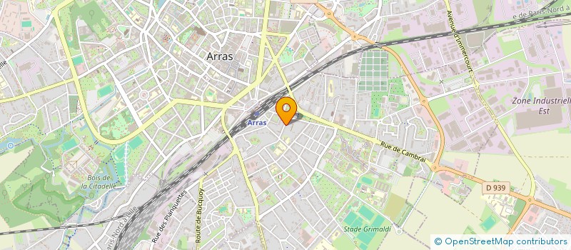 localisation de l'entreprise SCI A P F C à ARRAS