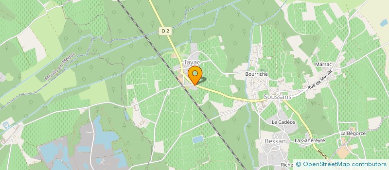 localisation de l'entreprise SCI A.P.F. MARSAC  SOUSSANS