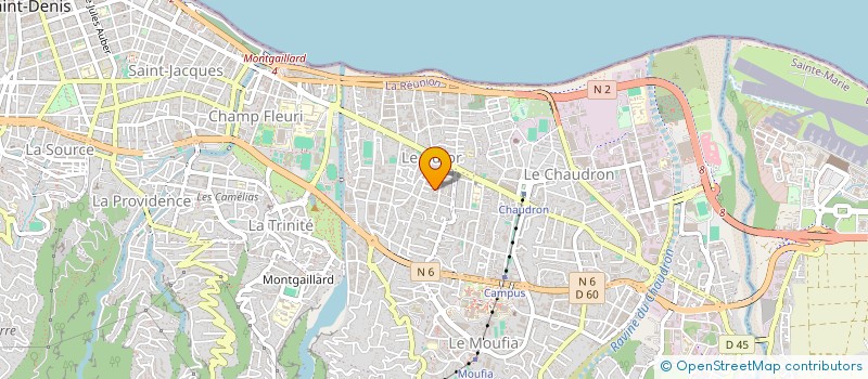 localisation de l'entreprise SCI A.P.I. à SAINT-DENIS
