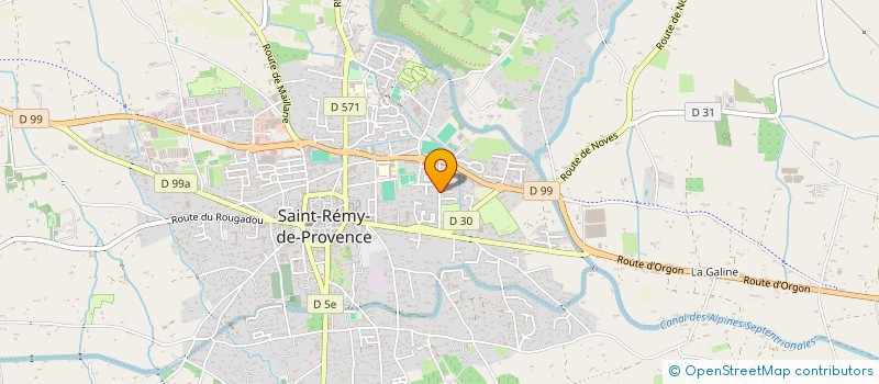 localisation de l'entreprise SCI A.P.I.  SAINT-REMY-DE-PROVENCE
