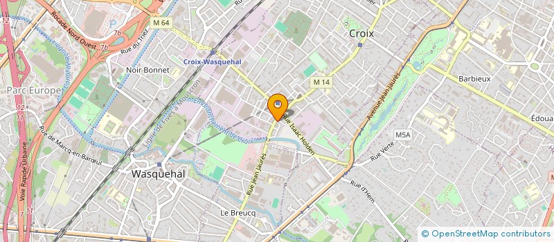 localisation de l'entreprise SCI A.P.N INVESTISSEMENT à CROIX