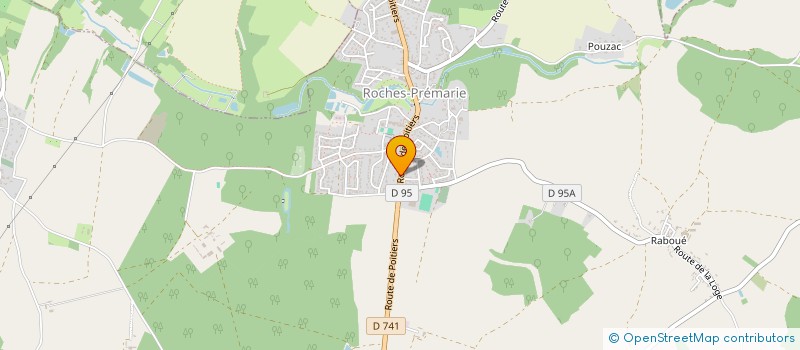 localisation de l'entreprise SCI A QUATRE L  ROCHES-PREMARIE-ANDILLE