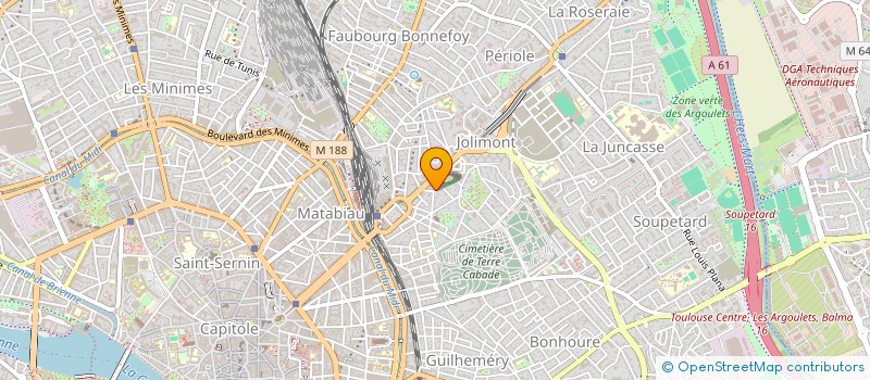 localisation de l'entreprise SCI A.R. à TOULOUSE
