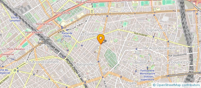 localisation de l'entreprise SCI A.R.  PARIS