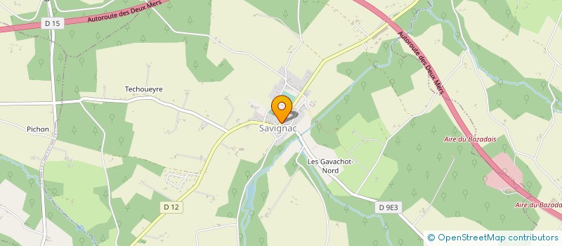 localisation de l'entreprise SCI A R C DE NAIMES  AUROS