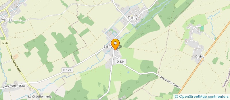 localisation de l'entreprise SCI A.R.C LOCATIONS  ORMOY