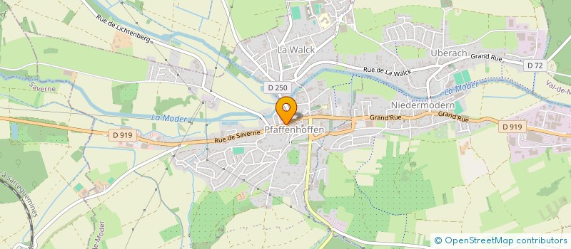 localisation de l'entreprise SCI A.R.M.  VAL-DE-MODER