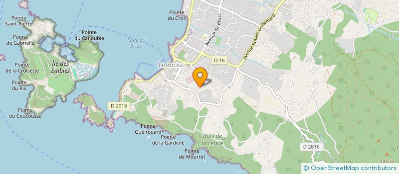 localisation de l'entreprise SCI A.R.P. à SIX-FOURS-LES-PLAGES