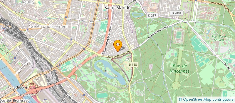 localisation de l'entreprise SCI A.R.S à SAINT-MANDE
