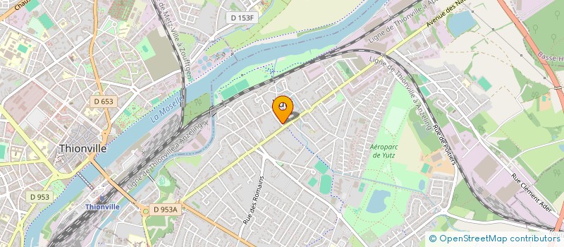 localisation de l'entreprise SCI A.R.V.  YUTZ