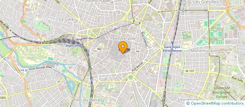 localisation de l'entreprise SCI A.S. à DIJON