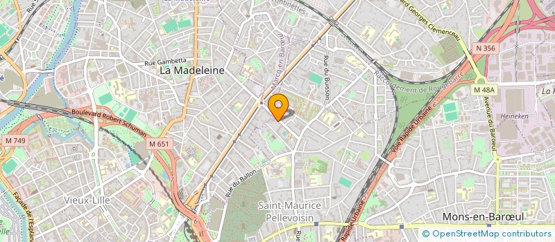 localisation de l'entreprise SCI A S E N I O -LEMAY à LILLE