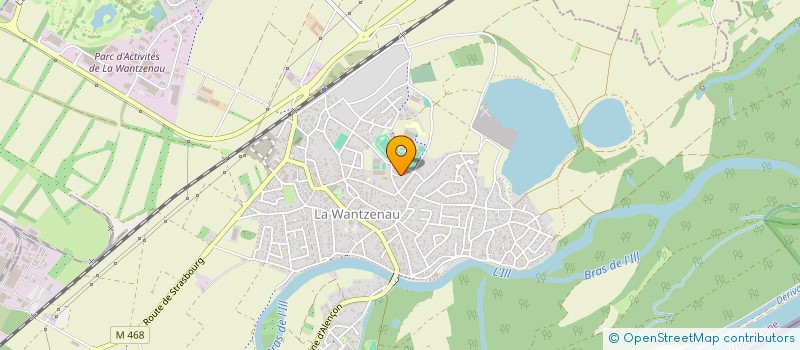 localisation de l'entreprise SCI A.S.K  LA WANTZENAU