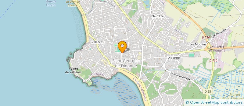 localisation de l'entreprise SCI A.S.M.  SAINT-GEORGES-DE-DIDONNE