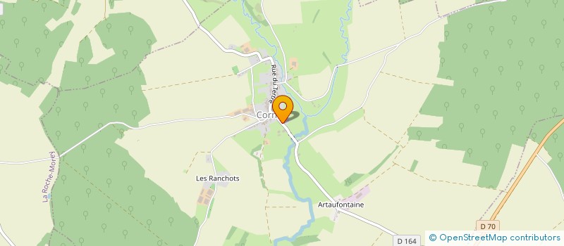 localisation de l'entreprise SCI A.S.T.M.  CORNOT