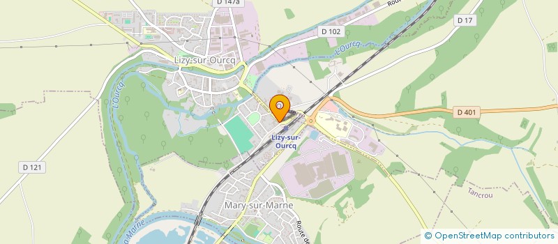 localisation de l'entreprise SCI A.S.Z.R  LIZY-SUR-OURCQ