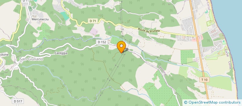 localisation de l'entreprise SCI A SUERICCIA II à CERVIONE