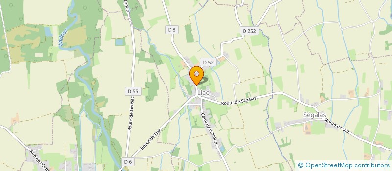 localisation de l'entreprise SCI A.T  LIAC